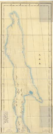 ◇『伊能忠敬 巻尺』江戸期◇検）大日本沿海輿地全図 徳川