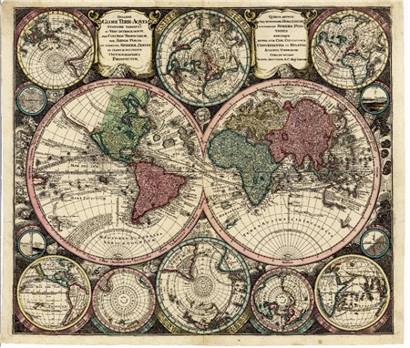 世界古地図集成(秋岡コレクション) 日本古地図集成・日本地図作成史 限定千部(秋岡武次郎編) / 古本
