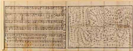 「彩色木版図 内裏図」1枚|古地図 和本 古典籍 江戸時代 彩色木版図 内裏図」1枚|古地図 和本 古典籍 江戸期｜Yahoo