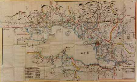 日本古地図選蒐会刊　細見新補 近江国大絵図 古地図 日本古地図選蒐会刊 細見新補 近江国大絵図 古地図